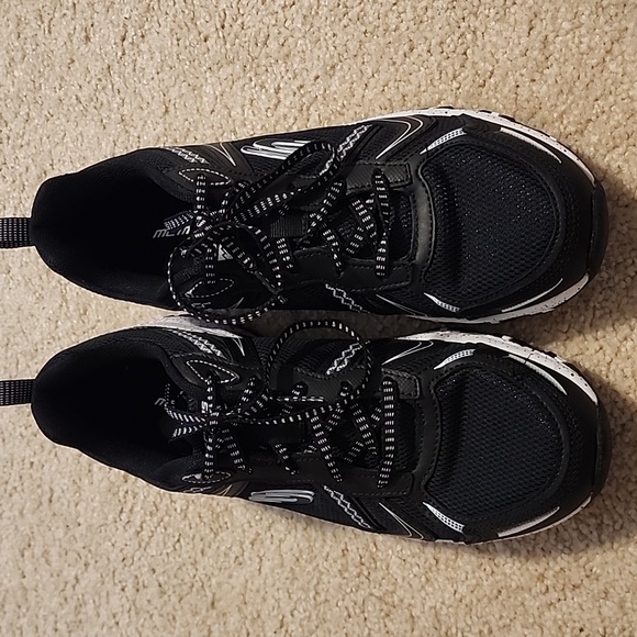 Skechers Black Trail Sneakers Size 9 - Picture 3 of 10